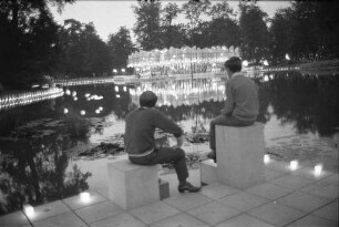 Lichterfest im Schlossgarten.