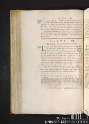 Caput VII. De Tuscanis rationibus Aedium sacrarum. Capitolo VII. Delle Proporzioni de'Tempj Toscani.