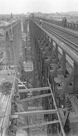 Bietigheim Enzviadukt Instandsetzung Behelfsbrücke