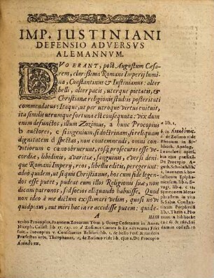 Imperatoris Iustiniani Defensio Adversus Alemannum