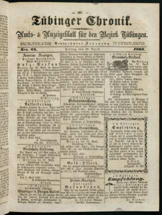 281-300, 10. April (Nr. 68) - 15. April (Nr. 72)