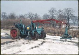 Geräteträger RS 08/15 (Maulwurf)mit Ladekran
