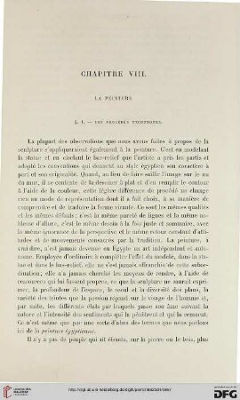 § 1: Les procédés techniques