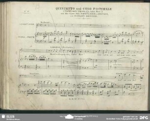 Quintetto und Coro pastorale: "Macht's euch bequem nun"