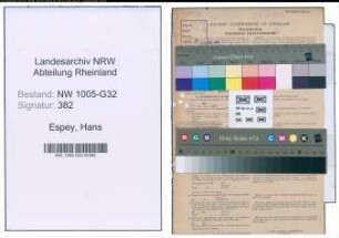 Entnazifizierung Hans Espey , geb. 21.05.1905 (Stadtinspektor)