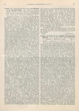 661-662 [Rezension] Froböß, Georg, Drei Lutheraner an der Universität Breslau