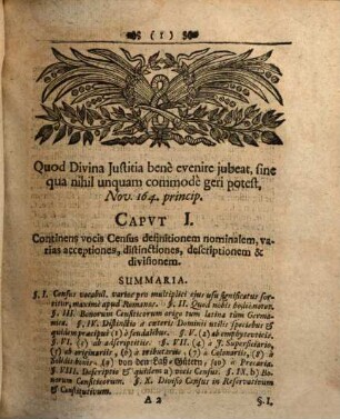Dissertatio Jvridica Sistens Probationem Et Reprobationem Bonorvm Censiticorvm, Vulgo Zinß- oder Erb-Zinß-Gütter