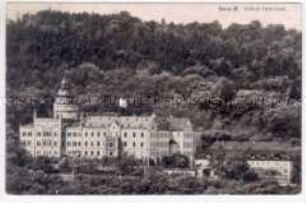 Ansicht von Schloss Osterstein in Gera
