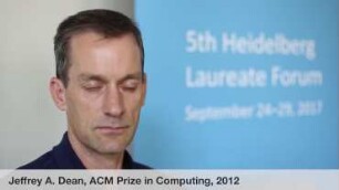 5th HLF – Interviews with mathematics and computer science laureates: Jeff Dean