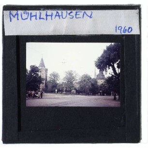 Mühlhausen/Thüringen, Marienkirche,Mühlhausen/Thüringen, Inneres Frauentor,Mühlhausen/Thüringen, Rabenturm