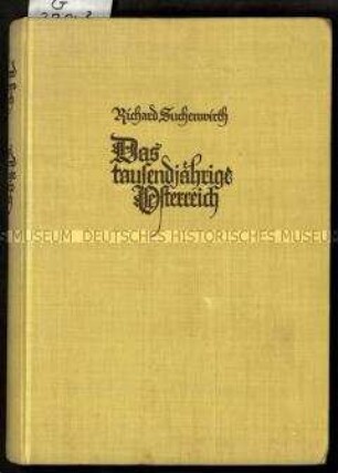 Nationalsozialistische Veröffentlichung über die Geschichte Deutsch-Österreichs