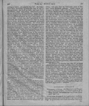 Fouqué, F. de la Motte: Die Pilgerfahrt. Ein Trauerspiel in fünf Aufzügen. Hrsg. v. F. Horn. Nürnberg: Schrag 1816