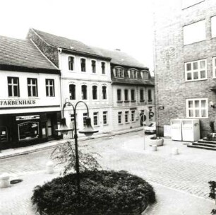 Cottbus, Marktstraße 7/8. Wohnhäuser (L. V. 18. Jh.)