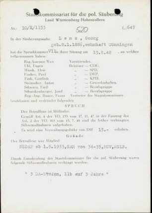 Lenz, Georg