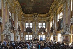 Abtpalais, Fürstensaal, Leubus, Polen