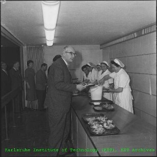 Einweihung der Kantine (KANT) des Kernforschungszentrums Karlsruhe (KfK)