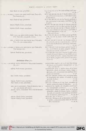 Marcvs Avrelivs (No. 9569 - 9881)