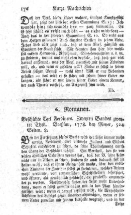 Geschichte Carl Ferdiners. Bd.2.,T.2.