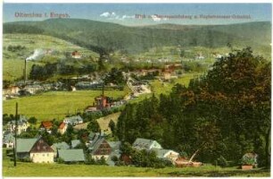 Olbernhau. Blick auf Olbernhau