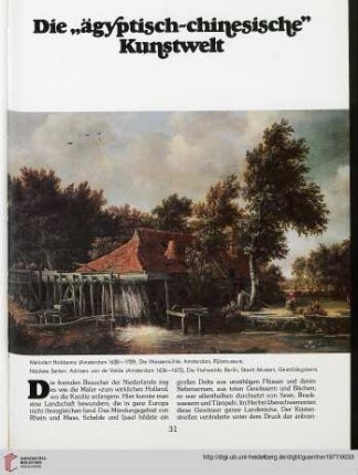 Die „ägyptisch- chinesische“ Kunstwelt