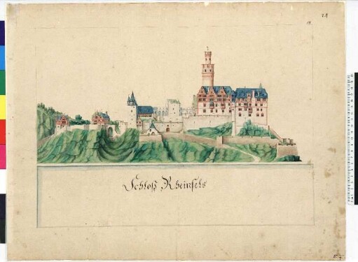 Schloß Rheinfels (aufklappbar) [24]