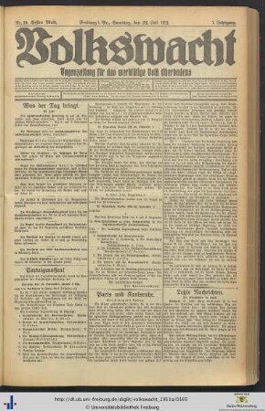 22.07.1911 (Erstes Blatt)
