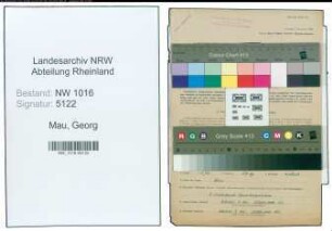 Entnazifizierung Georg Mau , geb. 04.11.1906 (Kfz.fahrer)