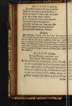 Der XXXV. Psalm.