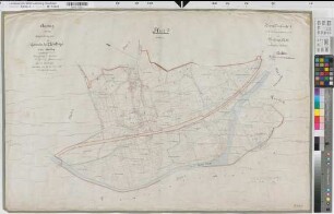 Uentrop (Arnsberg), Zusammenlegung Uentrop, Bl. 1 Brouillonkarte I Flur 1