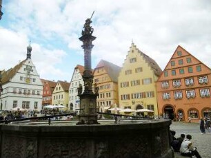 Rothenburg ob der Tauber: Markt