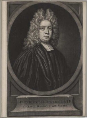 Bildnis des Henricus Sacheverell