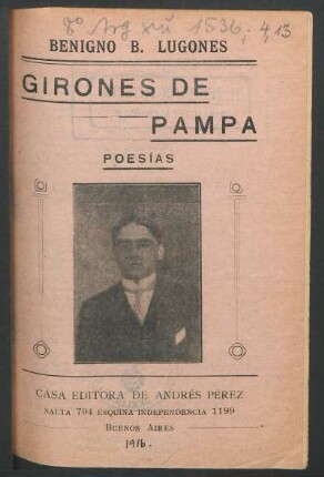 Girones de pampa : poesías