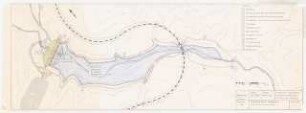 Talsperre Schinkelwettbewerb 1984: Lageplan 1:2500