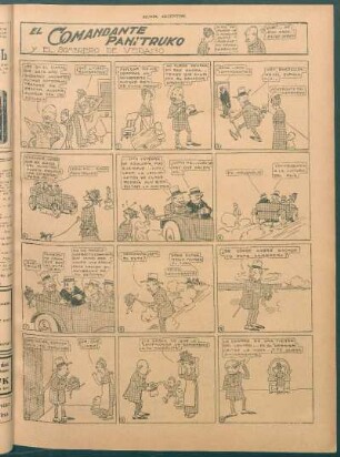 El Comandante Panitruko y el sombrero de verano [Cómic]