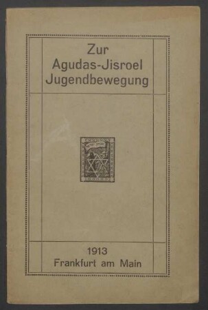 Zur Agudas-Jisroel Jugendbewegung