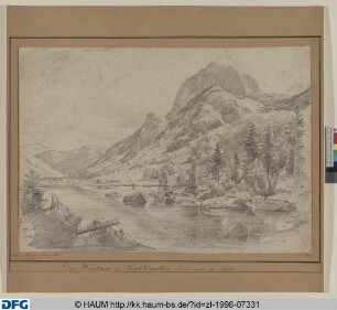 Der Hintersee bei Berchtesgaden