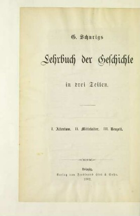 Teil 3: Die Neuzeit