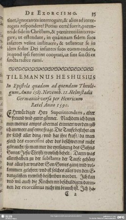 Tilemannus Heshusius