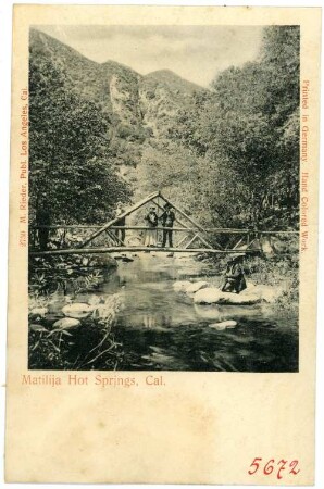 Matilija Hot Springs, California