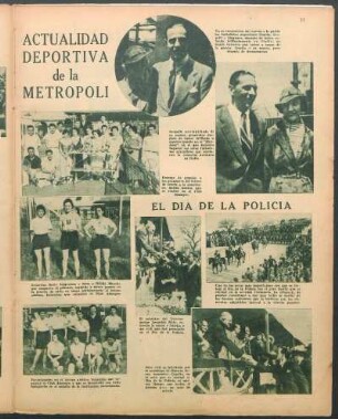 Actualidad deportiva de la metrópoli [Fotografías]
