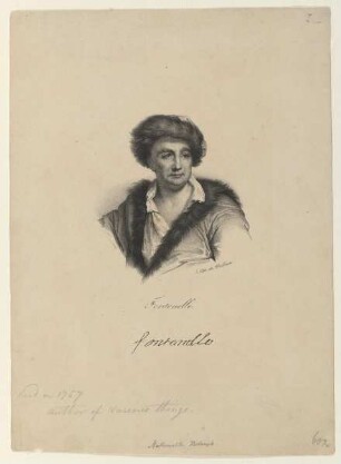 Bildnis des Fontenelle