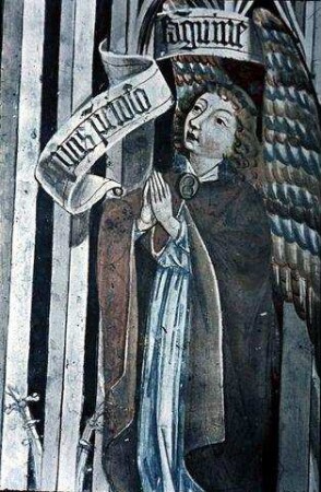 Ecce Homo innerhalb des gemalten Sakramentshäuschens