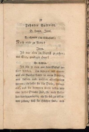 Zehnter Auftritt. D. Louis. Ines.