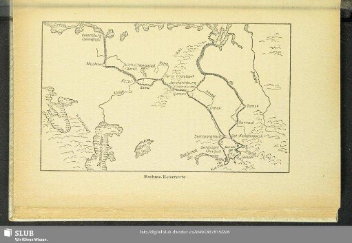 Brehms-Reiseroute