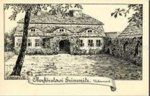 Ansicht des Forsthauses Grimnitz