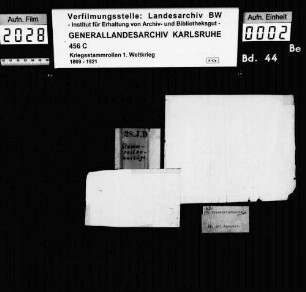 Stammrollenauszüge