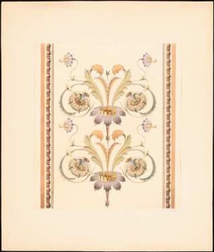 Dekorationsstudien: Vegetabiles Ornament