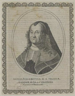 Bildnis der Amelia Elisabetha von Hessen-Kassel