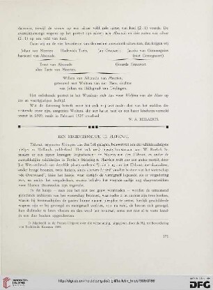 2.Ser. 1.1908: Een regentenstuk te Elshout