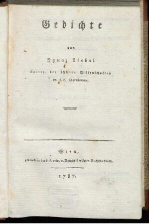 Gedichte